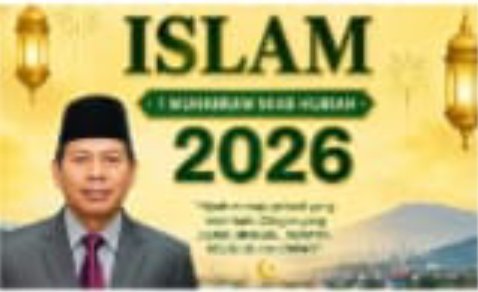 Sakri Jasiman, S.Sos., Kepala Dinas Kepemudaan, Olahraga dan Pariwisata Kota Cilegon, mengucapkan Selamat Tahun Baru Islam 1 Muharram 1448 Hijriah/2026