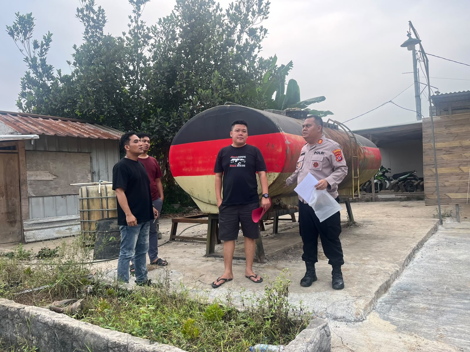 Polsek Pabuaran Klarifikasi Penggunaan BBM di Lokasi Galian C, Pastikan Tidak Ditemukan BBM Ilegal