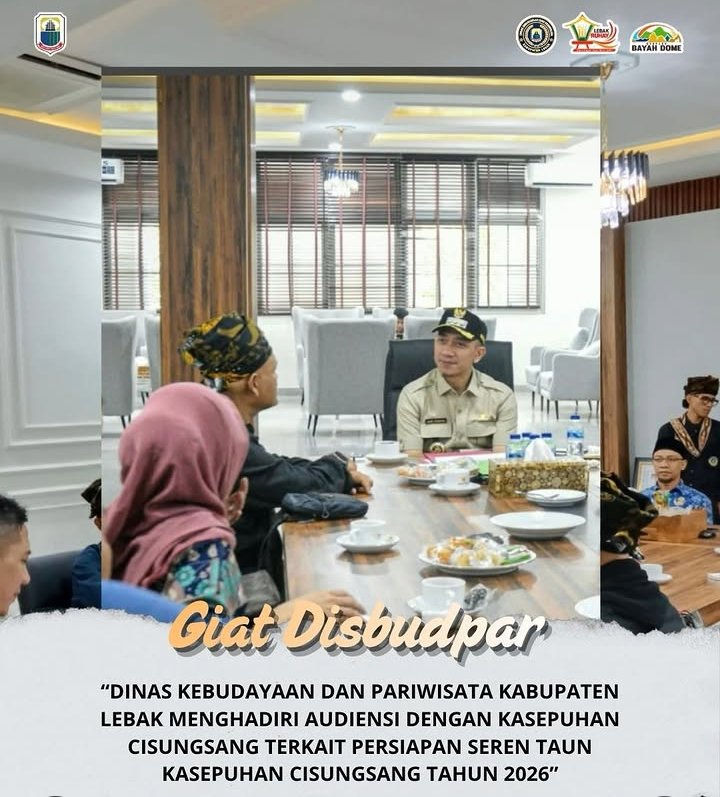 PEMKAB LEBAK MATANGKAN PERSIAPAN SEREN TAUN KASEPUHAN CISUNGSANG 2026, MASUK AGENDA KARISMA EVENT NUSANTARA