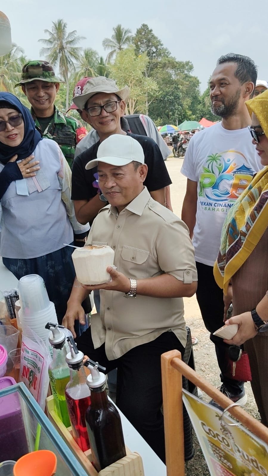 Pekan Cinangka Bahagia Hari Pertama Meriah, Wabup Serang Najib Hamas Dorong Kebangkitan UMKM dan Pelestarian Budaya Lokal