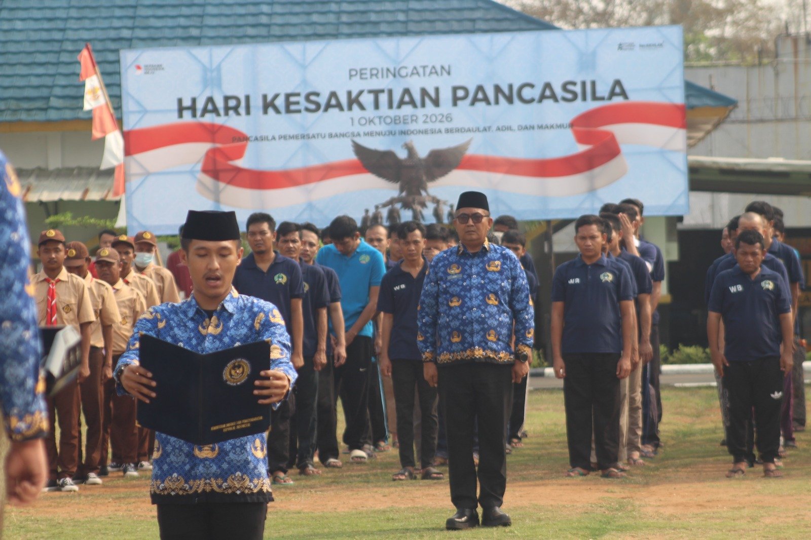 Lapas Kelas IIA Cilegon Gelar Upacara Hari Kesaktian Pancasila, Teguhkan Semangat Persatuan
