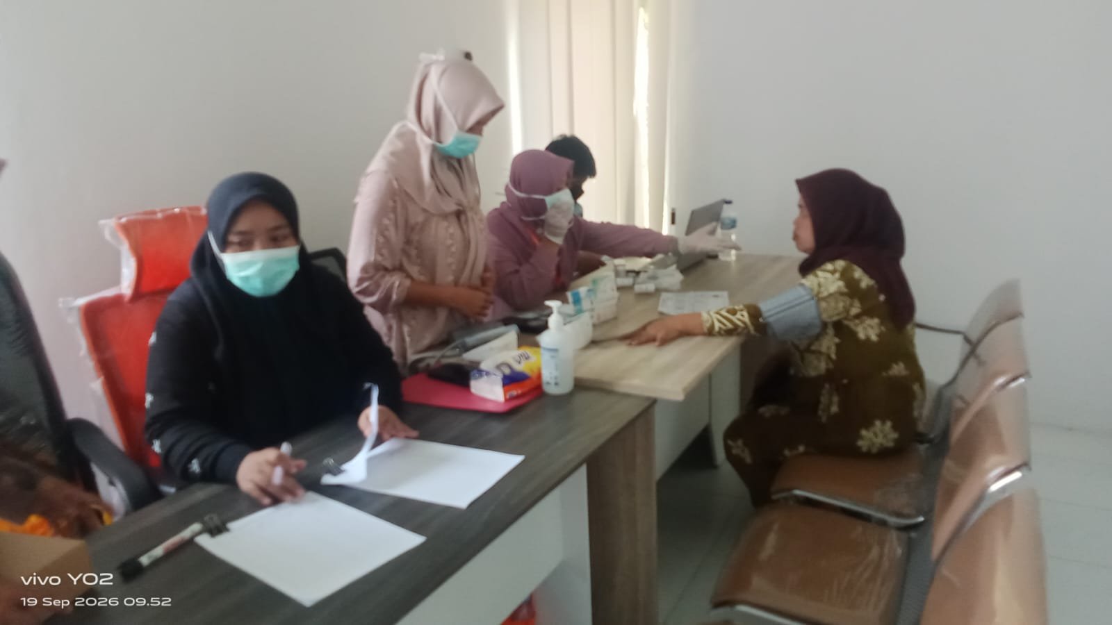 Cegah Penularan TBC, Puskesmas Taktakan Gelar Tracing TBC Terintegrasi Di Pustu Kelurahan Cibendung